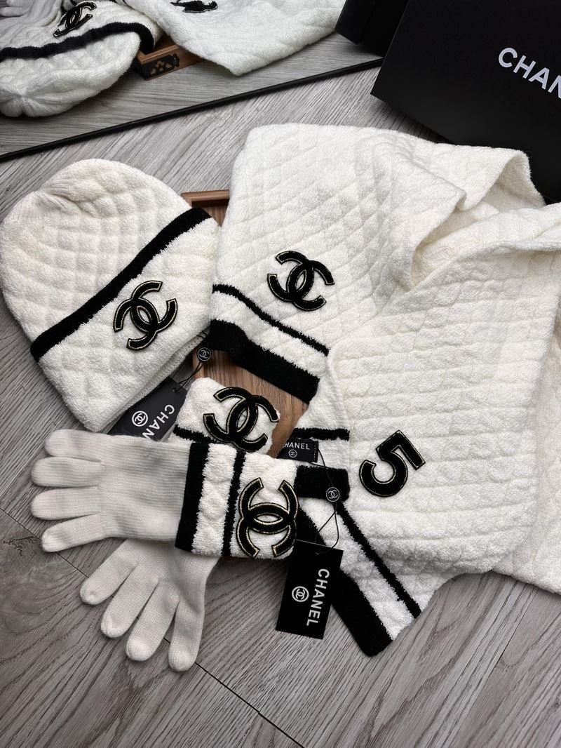 Chanel Caps Scarfs